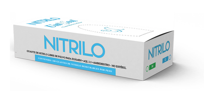 Guante de Nitrilo Uniseal 10C/500pares - Deposito Dental DentalShopMX