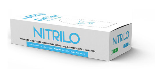 Guante de Nitrilo Uniseal 10C/500pares - Deposito Dental DentalShopMX