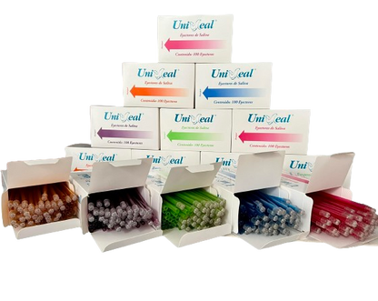 Eyectores Dentales UniSeal Varios 100pcs - Deposito Dental DentalShopMX