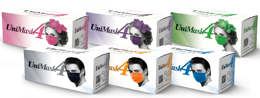 Cubrebocas Quirúrgico Tretracapa UniSeal Caja/50pz - Deposito Dental DentalShopMX