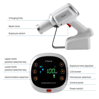 Máquina Portátil de Rayos X Dental Tipo P-X-Raying