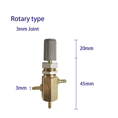 Válvula Rotatoria de Agua para Unidad Dental 3vias 3-5 mm - Deposito Dental DentalShopMX