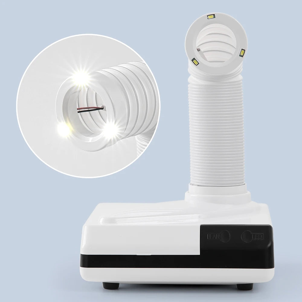 Extractor de Polvo con Luz LED Laboratorio Dental - Deposito Dental DentalShopMX