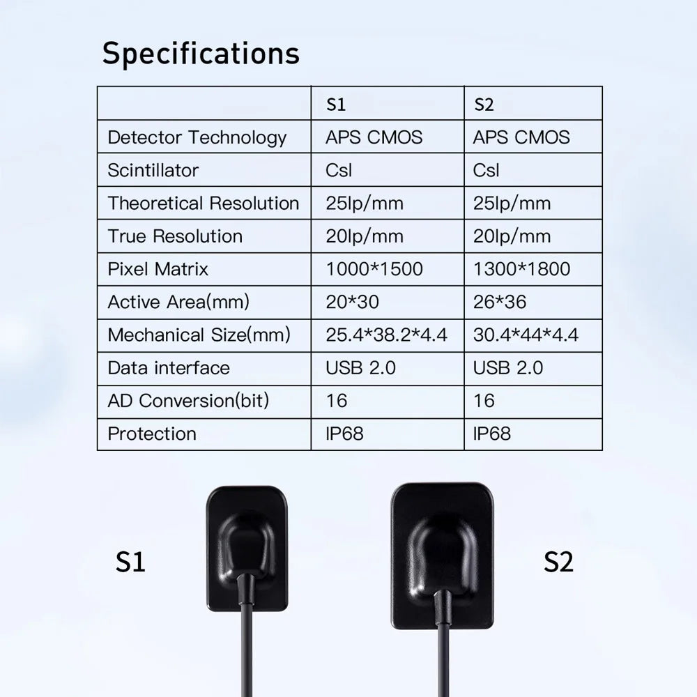 Radiovisiografo Dental Sensor Rayos X Adulto/Menor - Deposito Dental DentalShopMX