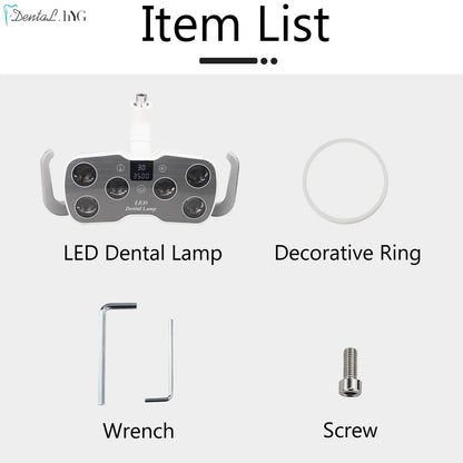 Lampara para Unidad Dental LED Alta Potencia 6LEDs 3k-6k Kelvin - Deposito Dental DentalShopMX