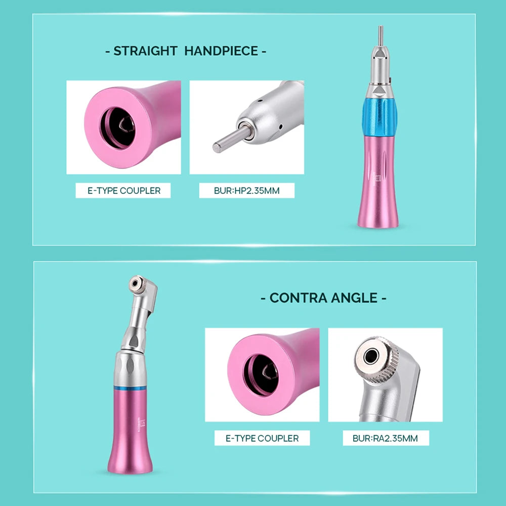 Kit de Piezas de Mano Dental de Alta y Baja con Contra Ángulo - Deposito Dental DentalShopMX