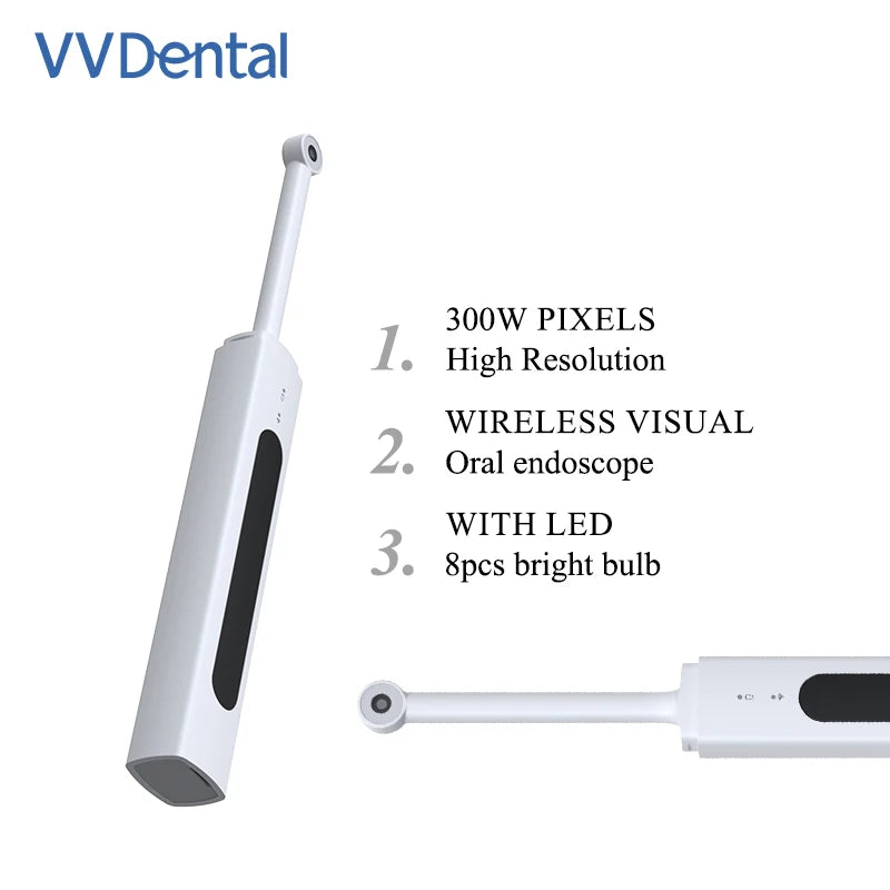 Camara Intraoral inalámbrica con Iluminación LED Wifi Compatible con Android/iPhone/PC - Deposito Dental DentalShopMX