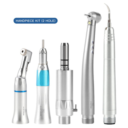 Kit de Piezas de Mano Dental Alta y Baja con Escariador de Aire - Deposito Dental DentalShopMX