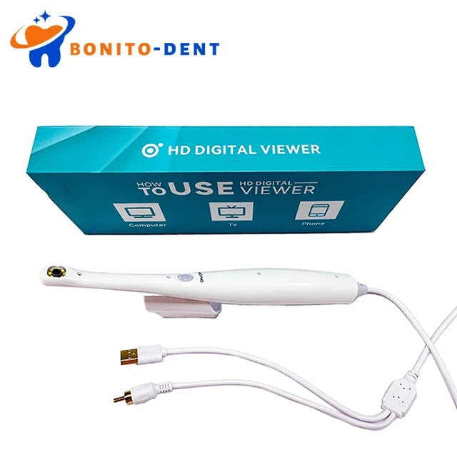 Camara Intraoral Alámbrica con Iluminación LED Compatible con Monitor y PC - Deposito Dental DentalShopMX