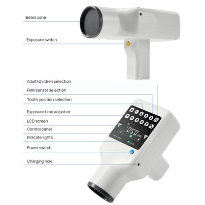 Maquina Portable de Rayos X Dental Tipo Pistola - Deposito Dental DentalShopMX