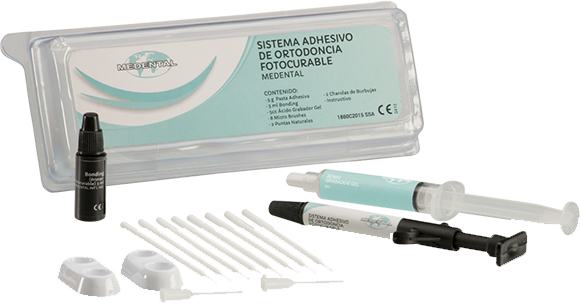 Adhesivo Para Ortodoncia Fotocurable MEDENTAL - Deposito Dental DentalShopMX