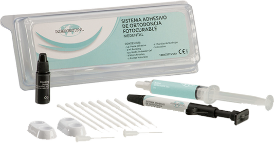 Adhesivo Para Ortodoncia Fotocurable MEDENTAL - Deposito Dental DentalShopMX