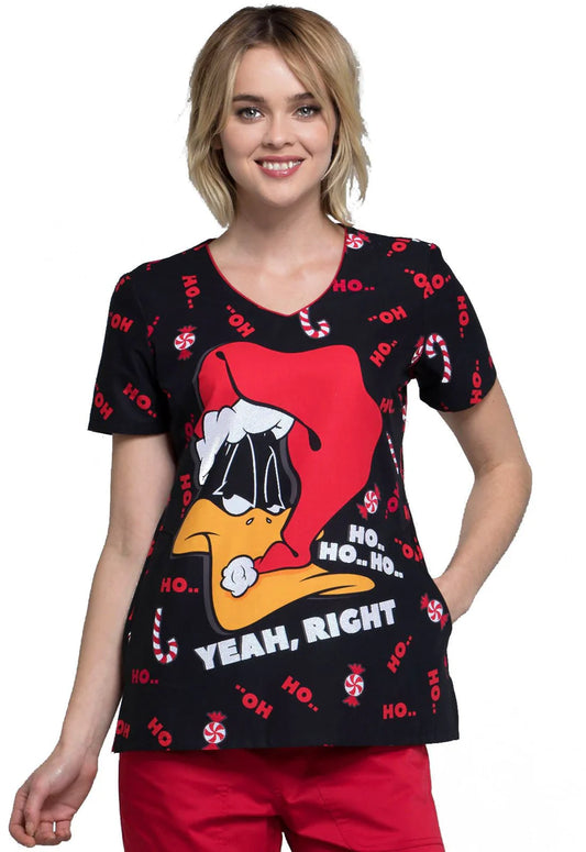 Filipina Médica Mujer Cherokee LOONEY TUNES Navidad - Deposito Dental DentalShopMX